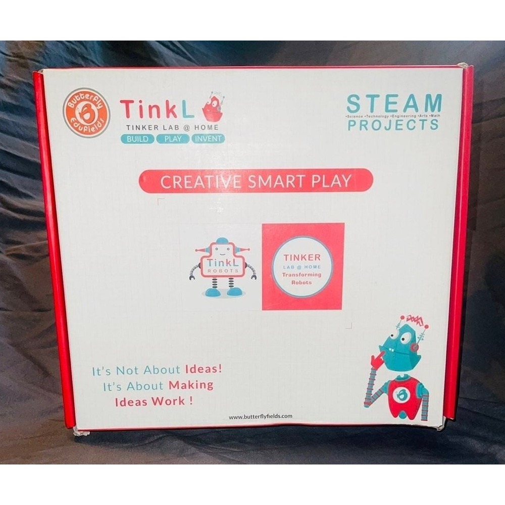 TinkL Creative Smart‎ Play Robots: Steam Projects